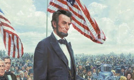 Francis Friday – Lincoln At Gettysburg