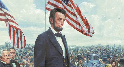 Francis Friday – Lincoln At Gettysburg